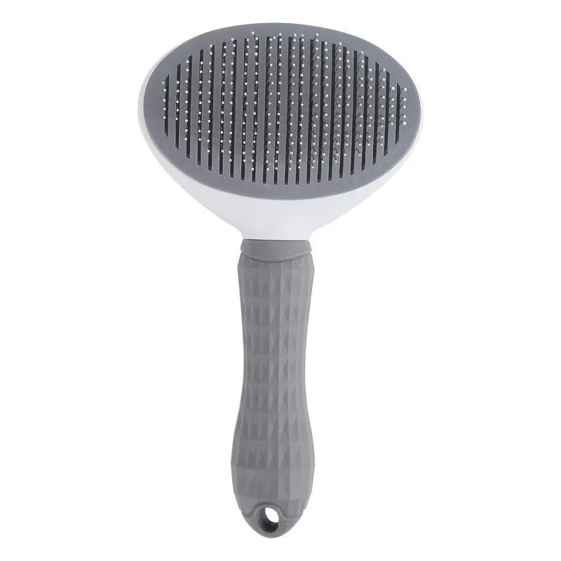 Self-Cleaning Pet Grooming Brush – Dog & Cat Hair Remover Comb | Deshedding & Dematting Tool for Dogs, Cats, Puppies & Kittens